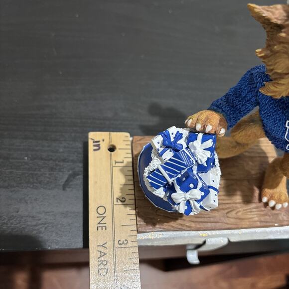 Kentucky Wildcats “Mascot With Stocking” Stocking Hanger College Treasures RARE - Picture 10 of 10